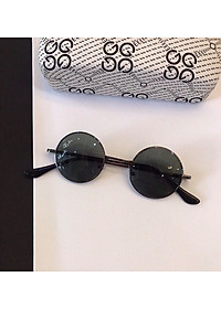 Kính râm mắt tròn thầy bói cho bé - siêu xinh, siêu chất + Tặng Tô vít mini Kính xinh 2 đầu tiện lợi