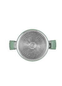 Bộ nồi chống dính men sứ Elmich EL -5204SK size 18,20,24cm - Hàng Chính Hãng