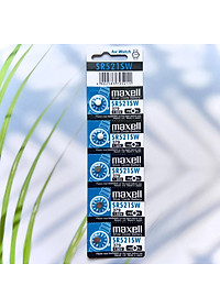 Pin Đồng Hồ Maxell Nhiều Kích cỡ Vỉ 5 viên