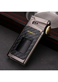 Vỏ Hộp Quẹt Bật Lửa Xăng Đá Honest BCZ-805 Thiết Kế Lộ Thiên-Tặng Đá Lửa