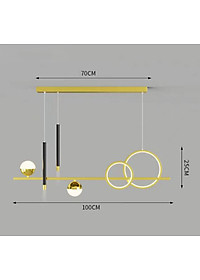 Đèn thả HEAY kiểu dáng hiện đại trang trí nội thất sang trọng.