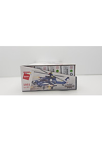 Đồ chơi lắp ghép xếp hình  Trực thăng chiến đấu 8 trong 1 Qman 1801