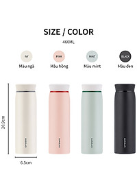 Bình giữ nhiệt LocknLock Feather Light Ring 460ml