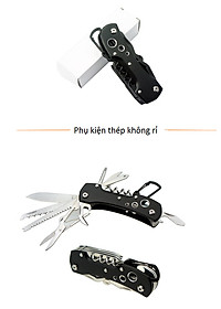 Móc khóa đa năng KH5011KD  CAO CẤP 13IN1 - Giao ngẫu nhiên