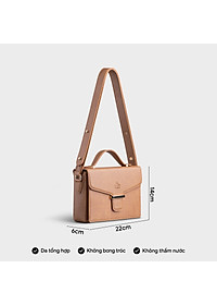 Túi Lata ( Thời trang nữ đi chơi size 22 - Túi đeo chéo da HN109 )