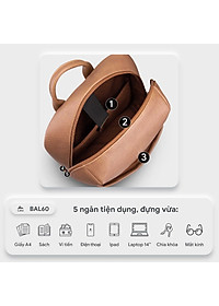 Balo Lata ( Thời trang nam công sở cỡ lớn - Balo da BAL60 )