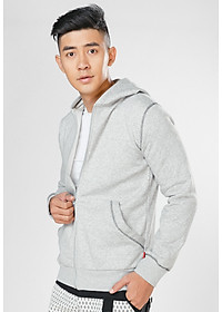 Áo Khoác Nam Có Big Size (Over size) màu xám nhạt