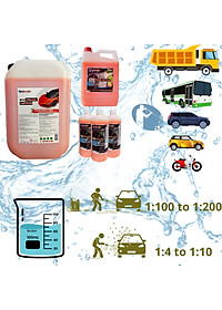 Bio Foam active - 5 lít - Dung dịch rửa xe bọt tuyết - Nước rửa xe - Ekokemika