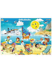 03 bộ tranh xếp hình 70 mảnh ghép khổ A3 – đồ chơi trí tuệ cho bé từ 3 tuổi – Combo 16