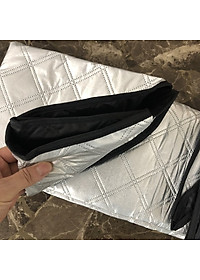 Tấm bạt che nắng kính lái xe ô tô có tai chụp gương chiếu hậu 2 bên A551
