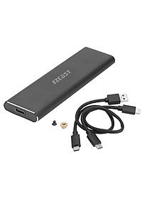 Vỏ bọc ổ cứng EZCast S8000 GEN2 M.2 NVME SSD di động PCI-e sang USB 3.1