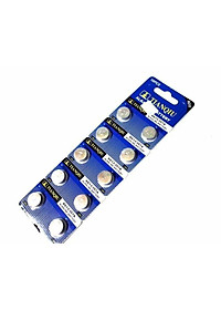 Viên Pin AG13/LR44H/357A Tianqiu 1.5v (Vỉ 10 Viên)