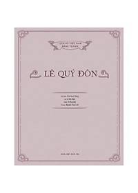 Sách Lịch sử Việt Nam bằng tranh - Lê Quý Đôn (bản màu)