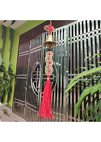 Chuông gió đồng xâu xu ngũ đế phong thủy