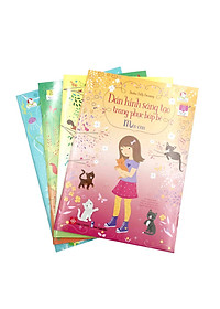 Bộ Sticker Dolly Dressing - Dán Hình Sáng Tạo Trang Phục Búp Bê - Bộ 1 (Bộ 4 Tập)