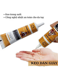 Keo dán giày dép KD01 XIMO GLUE - Keo dán đế giày siêu dính siêu bền chống nước không mùi công nghệ nhiệt an toàn cho da