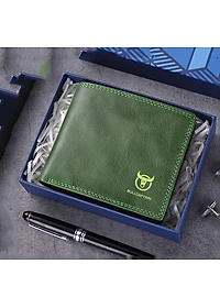 Ví nam 100% da bò thật cao cấp phong cách mới