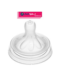 Bộ 2 núm ti Philips Avent SCY966/12 cổ rộng size 6 (từ 9 tháng) - Hàng Chính Hãng