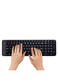 Combo chuột và bàn phím không dây Logitech MK220 - Hàng chính hãng