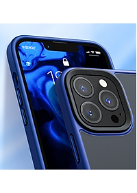 Ốp lưng viền màu lưng nhám trong chống sốc hiệu J-Case dành cho iPhone 11 Pro Max, 12 Pro Max( hàng chính hãng)