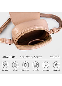 Túi Yuumy ( Thời trang nữ đi chơi sành điệu size 11 - Túi đeo chéo da Verein YN180 )
