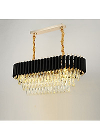 Đèn thả mâm MONA pha lê phong cách hiện đại trang trí nhà cửa sang trọng - (101).