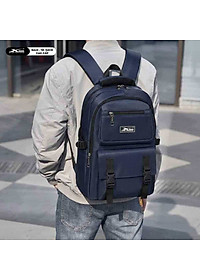 Balo Trung Học Thời Trang Cao Cấp XBags Dark Blue Xb3202 – Balo Nhiều Ngăn, Chống Nước, Đựng Laptop 15.6 Inch, Cá Tính, Trẻ Trung!