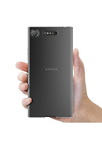 Ốp lưng silicon dẻo trong suốt loại A cao cấp cho Sony Xperia XZ1