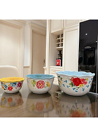 Sét 3 âu sứ The Pioneer Woman hàng chính hãng