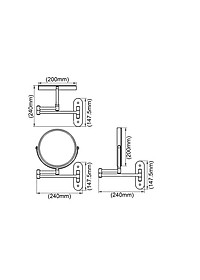 Gương Trang Điểm, Cạo Râu Moen - ACC0415