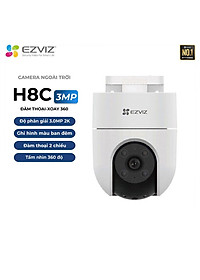 Camera Wi-fi EZVIZ H8C 2MP Ngoài Trời, Quay Quét 360 Độ, Đàm Thoại 2 Chiều, Ghi Hình Màu Ban Đêm- Hàng Chính Hãng 