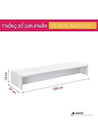 Giá sách để bàn làm việc nhỏ gọn SMLIFE Anthony