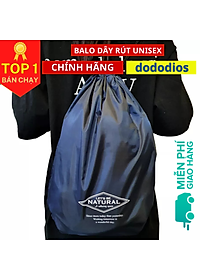 Balo dây rút unisex, Balo dây rút gấp gọn, vải dù chống thấm nước, Balo dây rút unisex, túi gấp, túi dây rút - vải dù chống thấm nước - Chính hãng dododios