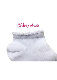 Set 3 Đôi Tất Học Sinh Dành Cho Trẻ 4-7 Tuổi Thương Hiệu ELLE EK74B LOC3