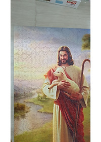 Bộ tranh xếp hình cao cấp 1000 mảnh – Lost Ship With Jesus (50x80cm)