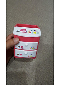 Khay Để Bút Deli 9136 - Màu Hồng Đậm