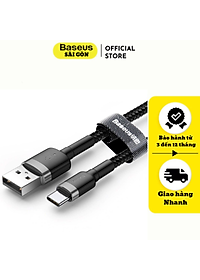 Cáp sạc Baseus Cafule Quick Charge và truyền dữ liệu tốc độ cao Usb to Type C 3A CATKLF- Hàng chính hãng
