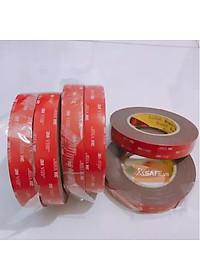 Băng keo 2 mặt cường lực 3M 4229P dài 10M siêu dính chịu nước, nhiệt dán được trên nhiều loại chất liệu