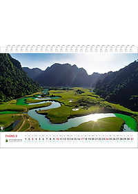 Lịch bàn Phong Cảnh Vùng Cao 2024 Cơm Có Thịt - Quỹ Trò Nghèo Vùng Cao