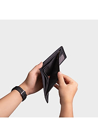 Ví nam da bò Lata ( Thời trang nam - Ví da thật LVN70 )