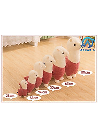Thú Bông Lạc Đà A Đán Bá Đạo Alpaca Quà Tặng Cưng Xỉu Siêu Hot