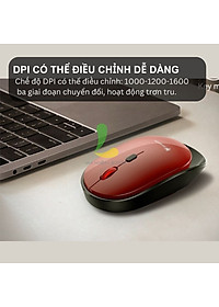 Chuột máy tính không dây XUNFOX XYH60 - Chuột gaming công nghệ truyền dẫn không dây 2.4GHz, DPI 1600 ấn tượng - Hàng nhập khẩu