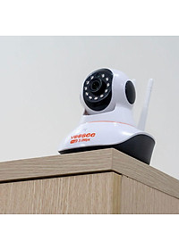 Camera ip Yoosee Wifi 3 Râu 8 Led Có Màu Ban Đêm, xoay 360 độ, Bản Chuẩn 1080Pixel - Hàng Nhập Khẩu