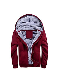 Áo Khoác Nỉ Lót Lông Thời Trang Cao Cấp PONIVA Chất Liệu Dày Mịn Và Ấm Áp Cho Mùa Đông