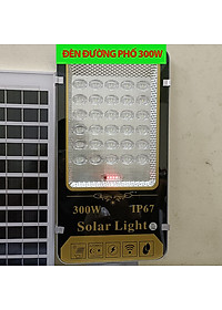ĐÈN NĂNG LƯỢNG MẶT TRỜI, ĐÈN ĐƯỜNG 300W.