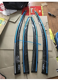 Bộ vè che mưa chỉ mạ crom dành cho Vios form 2019 -2020