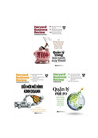 Hình ảnh Combo Harvard Business Review Quản Lý Xuyên Khủng Hoảng: Cải Tiến Mô Hình Kinh Doanh + Quản Lý Trong Bối Cảnh Suy Thoái + Quản Lý Rủi Ro