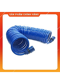 Bộ vòi xịt nước tưới cây đa năng tăng áp lực nước kèm dây tưới dạng lò xo co dãn 319814 loại 10m 