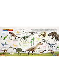 Sách Bộ Sưu Tập 200 Sticker - Vương Quốc Khủng Long