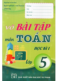 Sách Vở Bài Tập Môn Toán Học Kì 1 (Lớp 5)